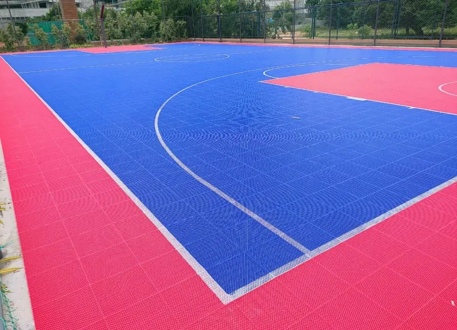 Executed PPT Based Multi Sports Court in Chennai - Chem Coats